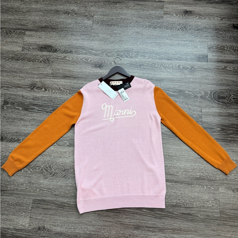 Marni Pink and Orange Sweater